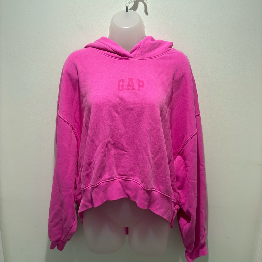 Pink Gap Hoodie - Size Large